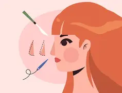 Rhinoplasty nose reshaping surgery in Nashik